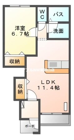 フィオリスタ　アンジェラの物件間取画像